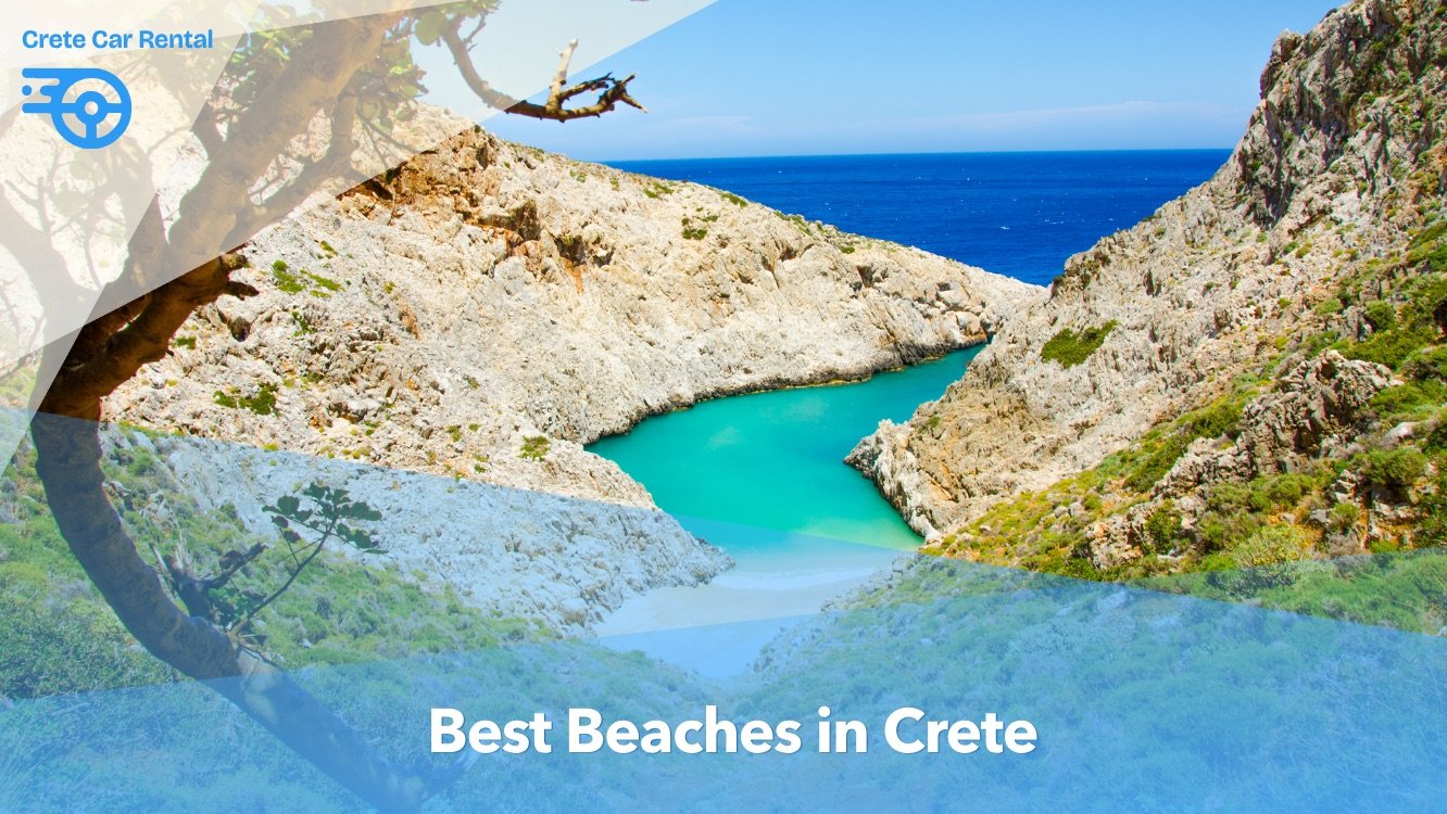 Best beaches in Crete and how to reach each by car