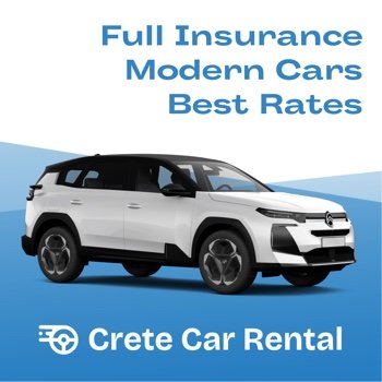 Crete Car Rental - full insurance, modern cars, best rates